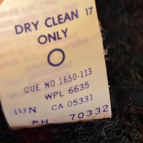 Woolrich Vintage Wool Blend Coat Patchwork Plaid Multicolor | Women's Size L - Picture 8 of 9